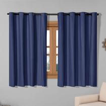 Cortina Blackout 2,80m x 1,60m para Sala Quarto Várias Cores Janela Cozinha 100 % Blecaute