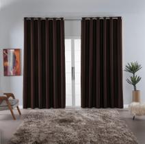 Cortina Blackout 2,80x1,60 Sala ou Quarto Tecido Liso Corta Luz 90%