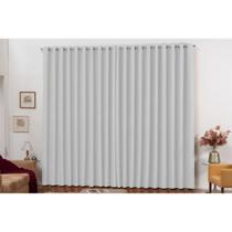 Cortina blackout 99% tecido superblack 1,70 altura -cor 01