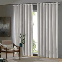 Cortina Blackout BJA Tecido Natural 540x270 cm