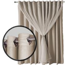 Cortina Blackout/Blecaute ana 6 x 2,40 quarto sala cinza Cortina Blackout/Blecaute ana 6 x 2,40 quarto sala cinza