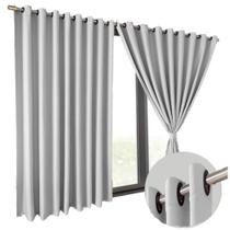 cortina blackout blecaute Brenda quarto 5,50 x 2,80 preto