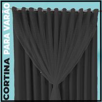 cortina blackout blecaute Miami quarto 5,50 x 2,80 bege