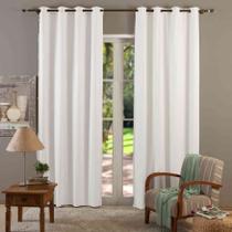 CORTINA BLACKOUT BRANCA 2,30m X 2,80m - M&C CORTINAS CORTINA BLACKOUT BRANCA 2,30m X 2,80m - M&C CORTINAS