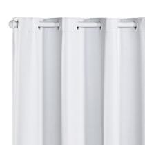 Cortina Blackout branco PVC 2,20 m x 1,30 m
