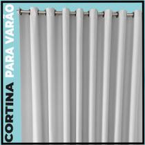 cortina blackout Brenda bloqueia luz 8,00x2,70 sala branco