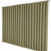 cortina blackout Celina quarto e sala 5,50 x 2,50 marrom