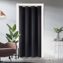 Cortina Blackout Chris Dowa com isolamento térmico 132x203cm preta Cortina Blackout Chris Dowa com isolamento térmico 132x203cm preta