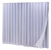 Cortina Blackout com linho 5,00x2,30 Para Varão Duplo Cortina Blackout com linho 5,00x2,30 Para Varão Duplo
