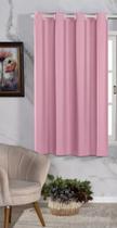 Cortina Blackout Corta a Luz 1,40 x 1,80 PVC Black out 100% Veda Luz