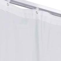 Cortina Blackout Corta Luz Plástico PVC Trilho Suisso 2,80x2,30m Branco/Cinza Cortina Blackout Corta Luz Plástico PVC Trilho Suisso 2,80x2,30m Branco/Cinza