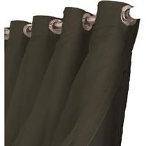 cortina blackout de ilhiois quarto 6,00 x 2,60 Celina marrom