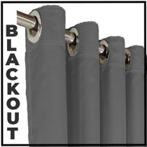 cortina blackout de ilhiois quarto 6,00 x 2,60 Celina preto