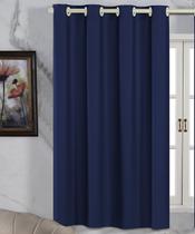 Cortina Blackout De PVC 1,40 x 2,00 Cortina de Porta Sala Cozinha Blecaute Cortina Para Porta