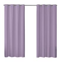 Cortina Blackout de PVC 2,80m x 1,90m Lilas Corta Luz