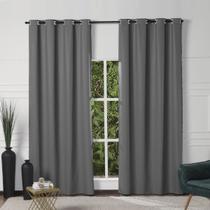 Cortina Blackout de PVC 2,80m x 2,10m Cinza