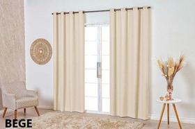 - Cortina Blackout De Pvc 2,80m X 2,50m Para Varão Simples - Cortina Blackout De Pvc 2,80m X 2,50m Para Varão Simples