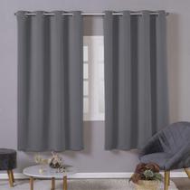 Cortina Blackout De Tecido 2,00x1,40 Janela Pequena Para Varão - Feffo Cortinas