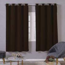 Cortina Blackout De Tecido 2,00x1,40 Janela Pequena Para Varão