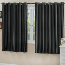 Cortina Blackout de Tecido Preto 2,80m x 1,70m Cortina Blackout de Tecido Preto 2,80m x 1,70m