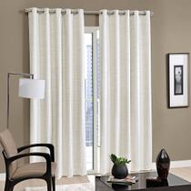 Cortina Blackout Döhler Linhares com Ilhós Cromado 300x260cm