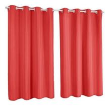 Cortina Blackout Em Pvc 2,80M X 2,50 M - Vermelho