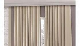 Cortina blackout em pvc corta luz 100% para trilho suíço MINI 2,80m x 1,40m dupla face