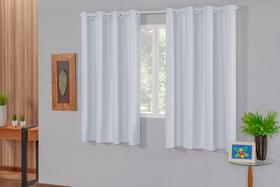 Cortina Blackout em PVC Corta Luz 2,20 x 1,30 para Quarto Sala Cozinha