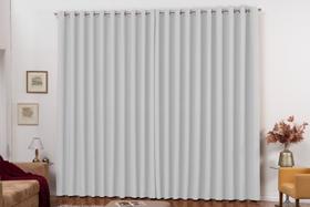 Cortina Blackout Em Tecido 2,00x2,40 Corta Luz Com Ilhos