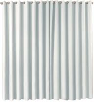 Cortina Blackout Em Tecido 2,70 x 2,70 Para Sala Quarto Cortinados Black out Corta Luz Blecaute Para Varão Cor Prata