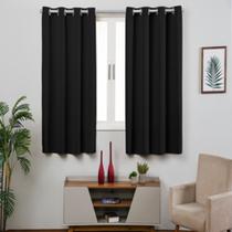 cortina blackout em tecido 2,80 x 1,60 corta luz para sala quarto - Iv Enxovais