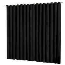 Cortina Blackout Em Tecido 5,00X2,50 Corta Luz Preto