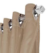 Cortina Blackout Em Tecido Ana 8,30X2,90 Corta Luz Bege
