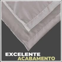 cortina blackout em tecido Bruna 5,00 x 2,70 c/voal branco