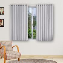 cortina blackout em tecido corta luz 2,80 x 1,40 para quarto sala