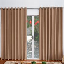 Cortina Blackout em Tecido Corta Luz Sala Quarto 4,00x2,40 - Várias Cores