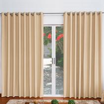 Cortina Blackout em Tecido Corta Luz Sala Quarto 4,00x2,50 - Várias Cores