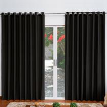 Cortina Blackout em Tecido Corta Luz Sala Quarto 4,00x2,50 - Várias Cores