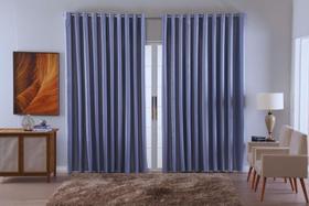cortina blackout em tecido ellegance sala quarto 2,00x1,30