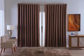 cortina blackout em tecido ellegance sala quarto 2,70x2,30