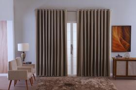 Cortina Blackout Em Tecido Ellegance Sala Quarto 3,00X2,50