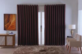 cortina blackout em tecido ellegance sala quarto 4,00x2,80