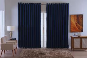 cortina blackout em tecido ellegance sala quarto 6,00x2,80 - B.F CONFECÇÕES