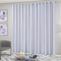 Cortina Blackout em Tecido Premium 2,80m x 1,80m Bloqueio Total de Luz para Sala e Quarto