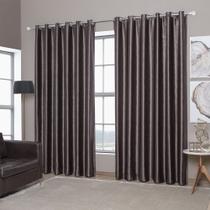 Cortina Blackout Embossed Malta 24 Ilhoses 300x250cm Casa D'oro - Sultan