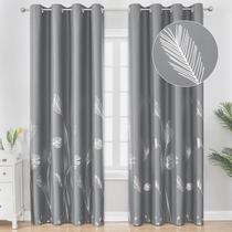 Cortina Blackout Estelar Textiler - Palma de Prata 52x213cm Cortina Blackout Estelar Textiler - Palma de Prata 52x213cm