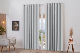 Cortina Blackout Gelo Franzida 5M X 2,80M Decoração Luxo