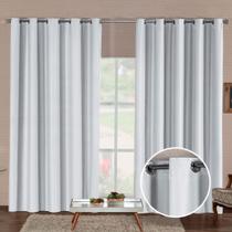 Cortina Blackout Grande Para sala e quarto em Tecido Premium 3 x 2,70 Corta Luz Blecaute - AF ENXOVAIS