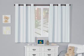 Cortina Blackout Infantil Lisa Pvc 2,20 X 1,30 - Branco