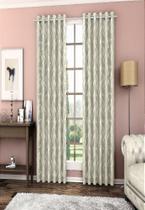 Cortina Blackout Jacquard 180x200 cm Adomes Bege Cortina Blackout Jacquard 180x200 cm Adomes Bege